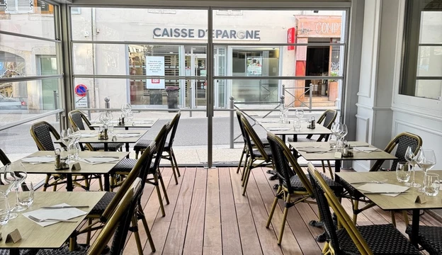 pergola et paravent  terrasse de restaurant