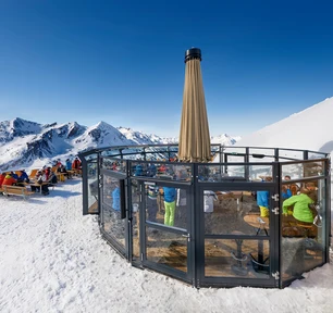 Parasol geant hiver