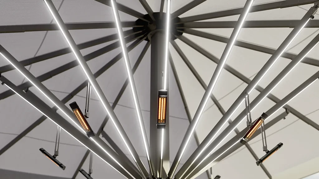 Parasol geant Meissl - Armature